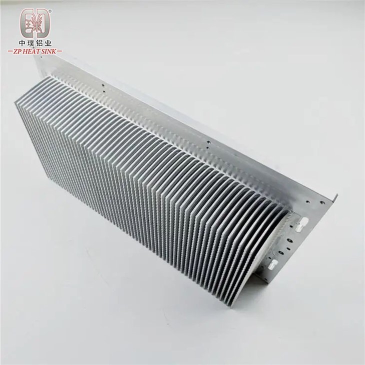 Skiving Aluminum Heat Sink For High Heat Density Components